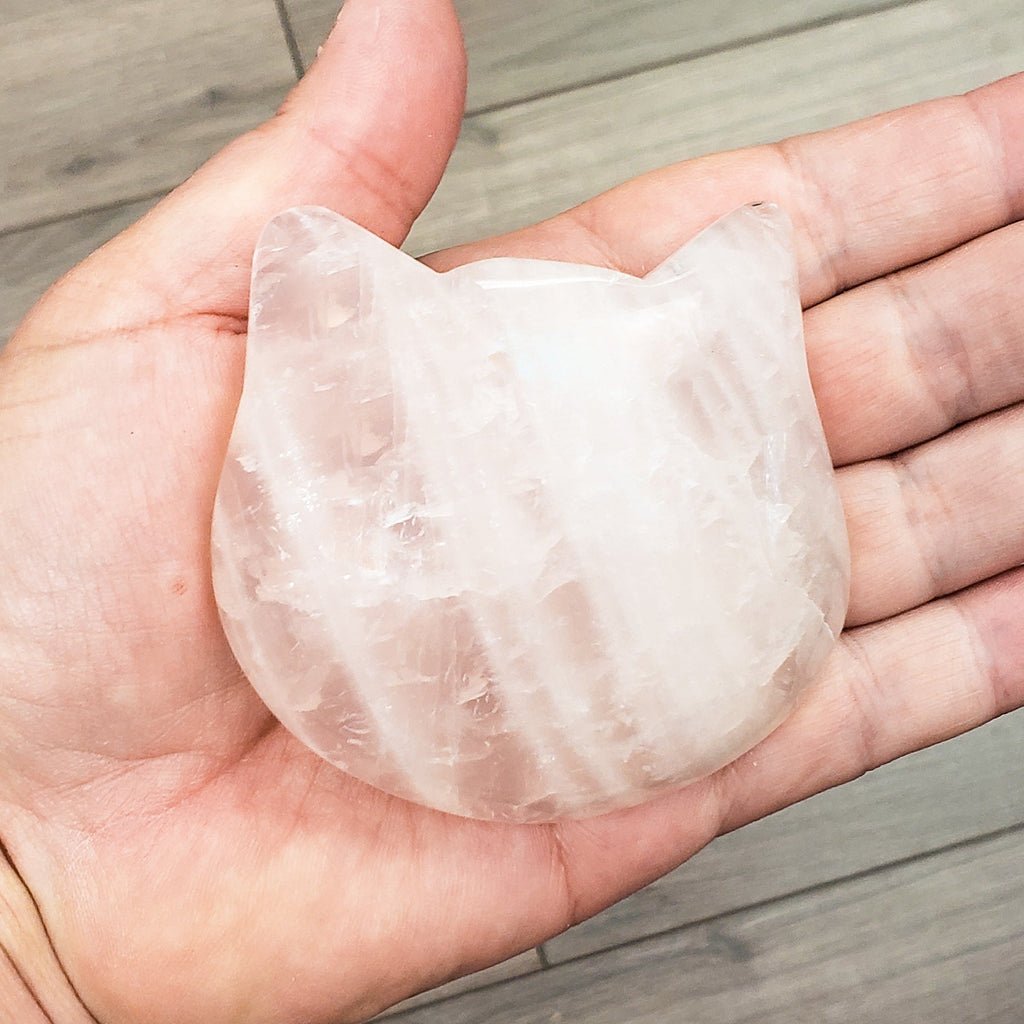 Puffy Crystal Cat Heads