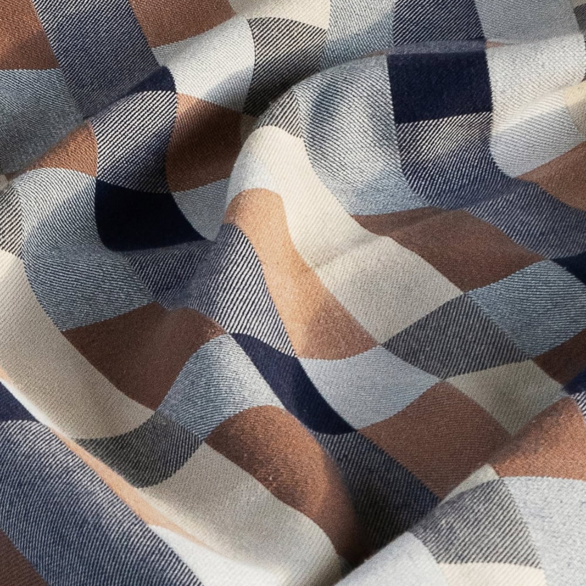 Doublecloth Throw - Seven Seas