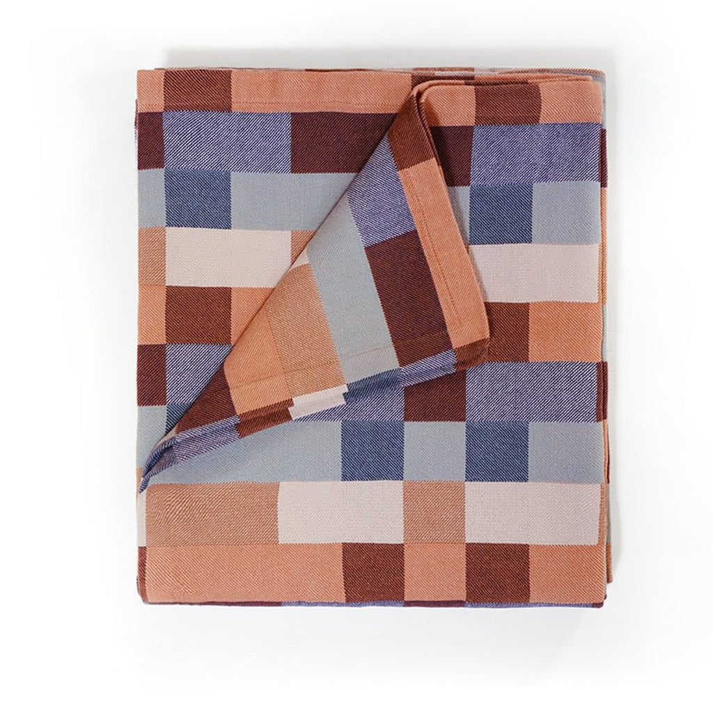 Doublecloth Throw - Wild Fire