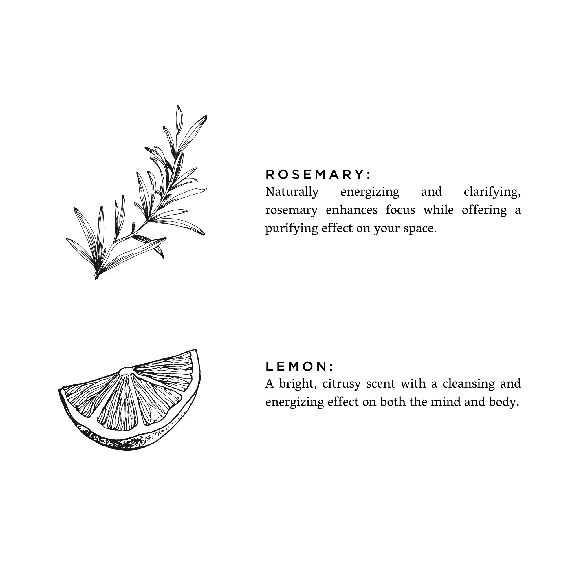 Mini Linen Spray - Rosemary + Lemon