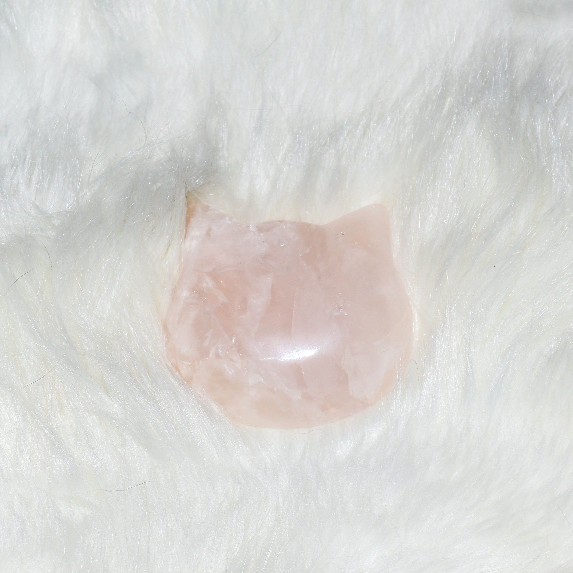 Puffy Crystal Cat Heads